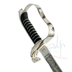 Sabre officier infanterie autrichien M 1861 avec gravure