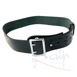 Belt - black leather