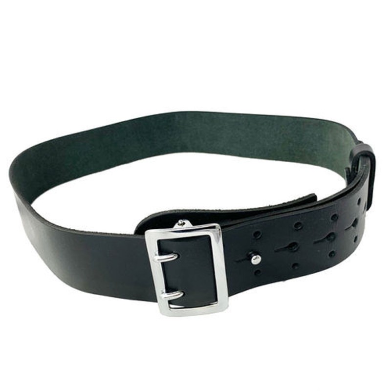 Belt - black leather