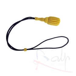 Gold broth strap, black cord, ceremony for saber