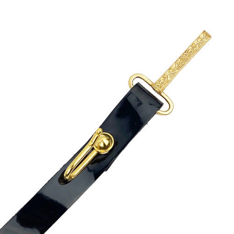 24 carat gold ceremonial bail for saber