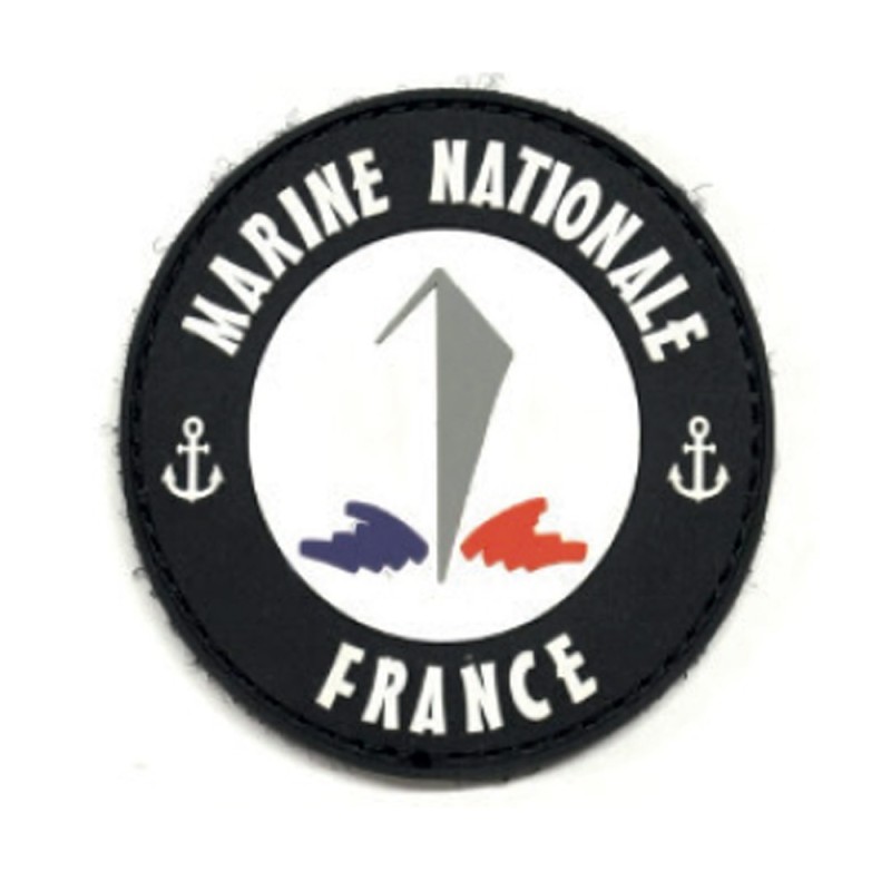 National Navy badge - plasticized with velcro