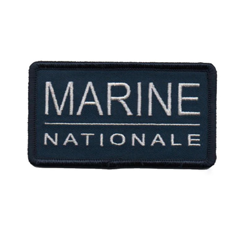 Écusson Marine Nationale avec velcro