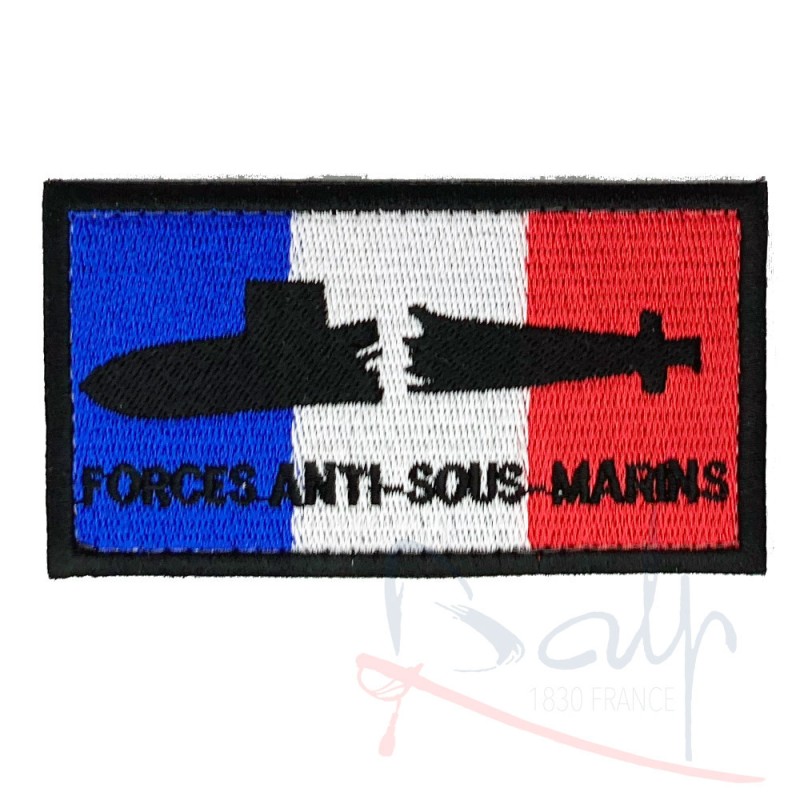 Anti-submarine force patch with velcro