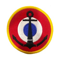 Écusson Marine Nationale Aéronavale - ancre avec velcro