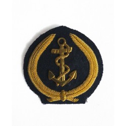 Écusson pression officier marinier