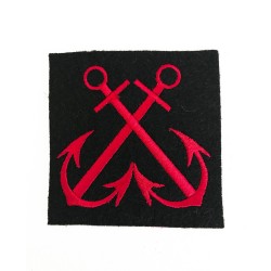 Cross anchor badge