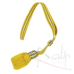 Gold officer strap - Blue