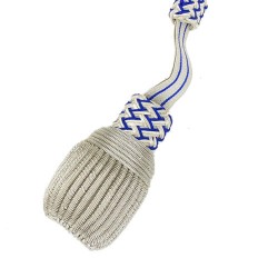 Cinturino da polso NCO in argento - Blu