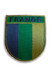French Patch FRANCE Low visibility with Velcro