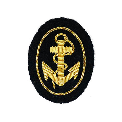 French merchant navy cap badge