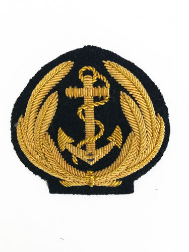 French Navy officer cap badge