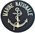 Ecusson Marine Nationale rond - ancre avec velcro