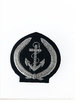 French Maritime case cannetille cap badge
