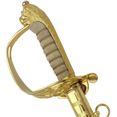 British Royal Navy sword and scabbard