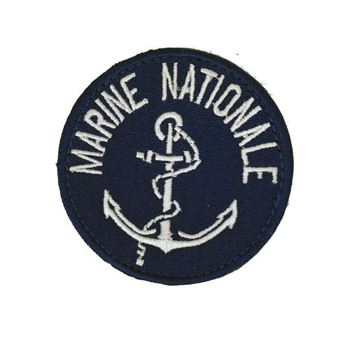 French Marine Nationale round Patch