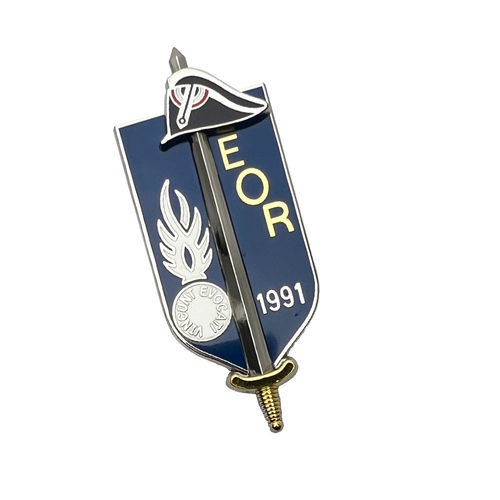 Gendarmerie metal badge