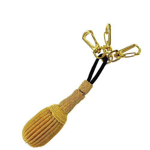 Mini Sword knot golden key chain